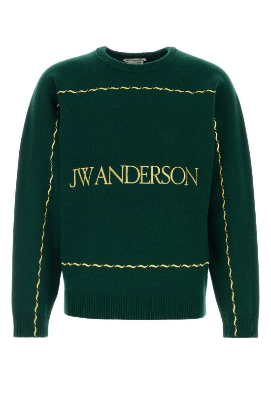 26FW JW앤더슨 스웨터 KW1584YN0471 555 PINE