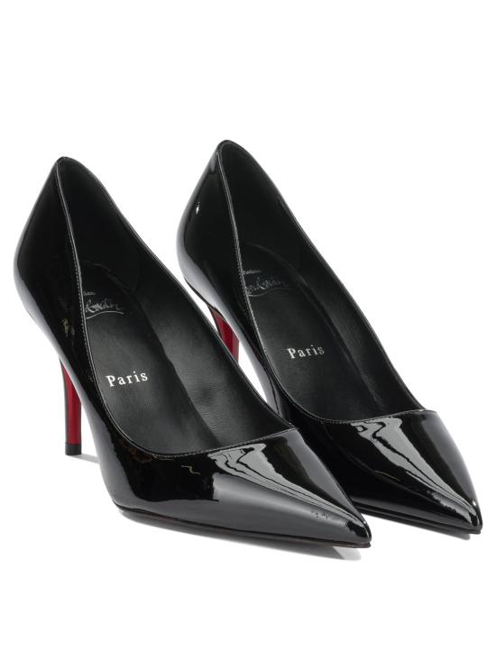 26FW 크리스챤 루부탱 힐/펌프스 굽 있는 검정색 구두 - CHRISTIAN LOUBOUTIN