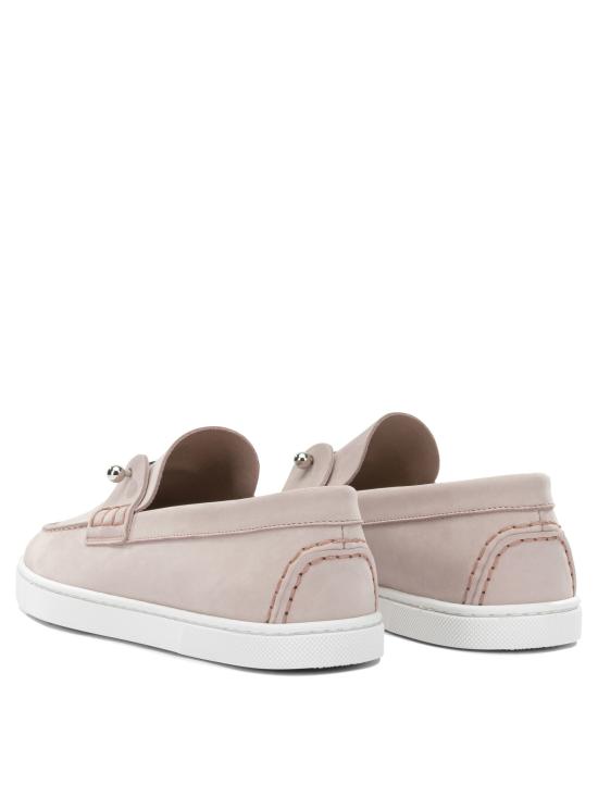 26FW 크리스챤 루부탱 로퍼 핑크색 로퍼 & 슬리퍼 - CHRISTIAN LOUBOUTIN