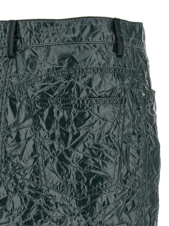 26FW 마르니 스커트 주름 효과가 있는  (녹색) - MARNI