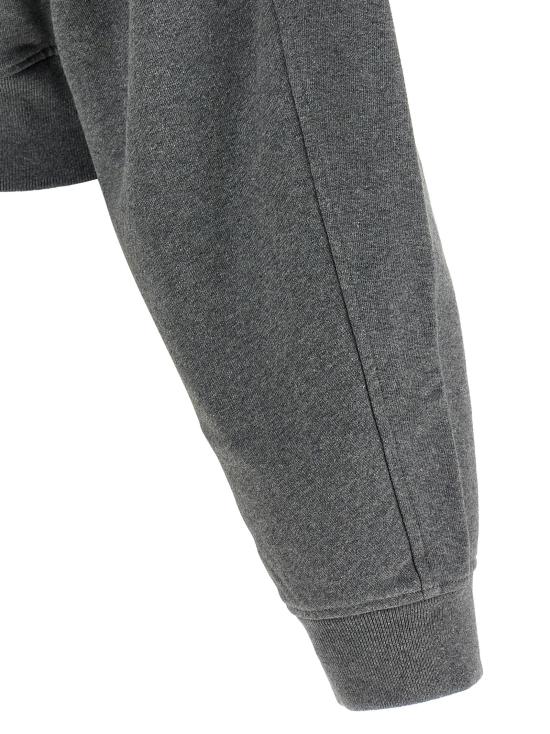 26FW 알렉산더 왕 긴팔 티셔츠 지퍼 후드티 스웨트셔츠 (회색) - ALEXANDER WANG