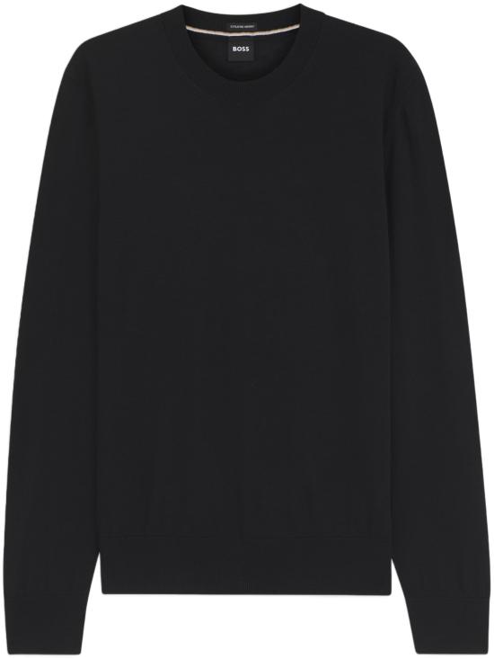 26FW 휴고보스 스웨터 50565469 001 BLACK DOM