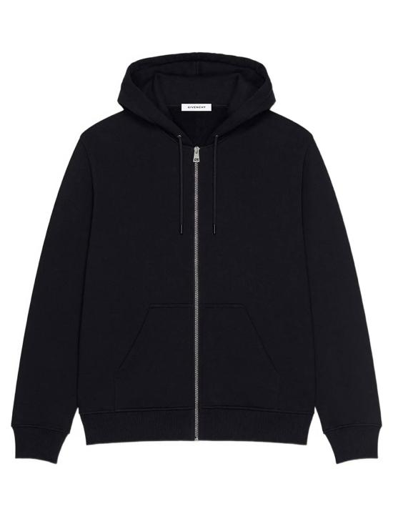 26FW 지방시 후드 티셔츠 BMJ0NJ3YU8 001 BLACK DOM