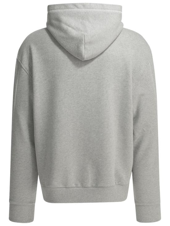 26FW 지방시 후드 티셔츠 BMJ0PW3YTA 055 LIGHT GREY MELANGE DOM - GIVENCHY