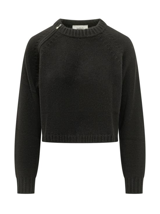 26FW 바쉬 스웨터 1H24CORV 0100 NOIR