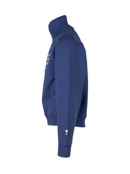 26FW 아미 긴팔 티셔츠 USW804JE0259 490 BLEU ROI - AMI