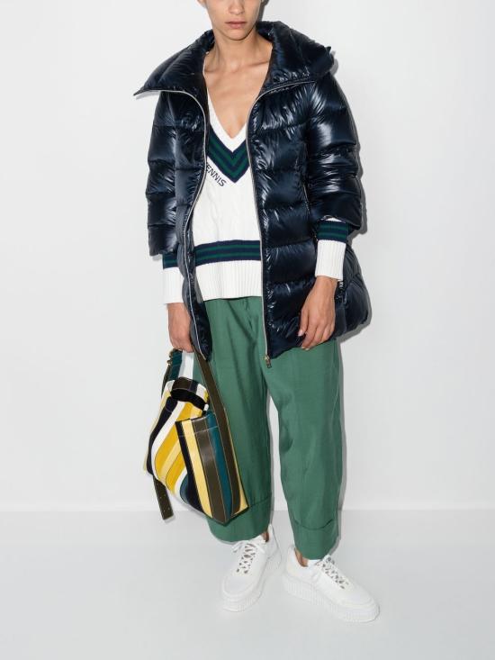 26FW 에르노 클레오페 A-쉐입 다운 코트 PI0001DIC 12017Z 9200 BLUE DOM - HERNO