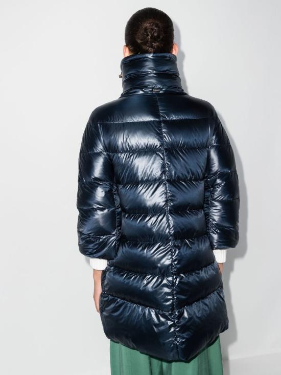 26FW 에르노 클레오페 A-쉐입 다운 코트 PI0001DIC 12017Z 9200 BLUE DOM - HERNO