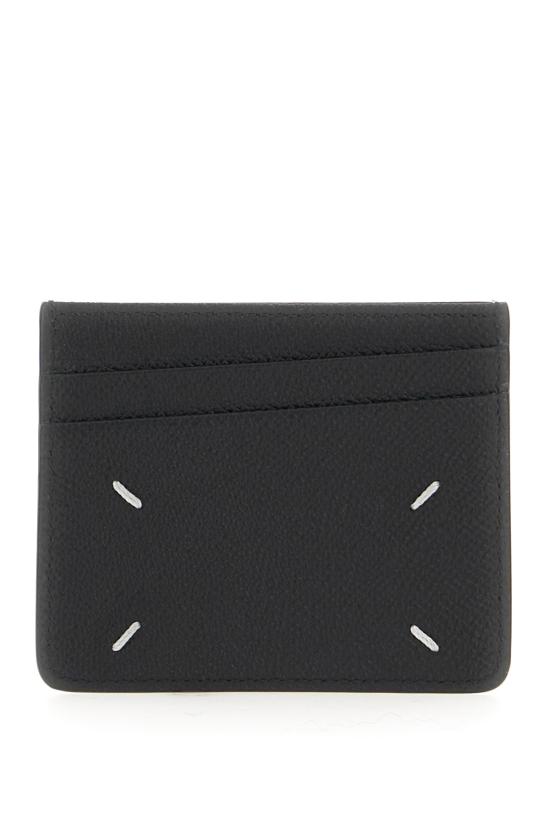 26FW 마르지엘라 4스티치 카드 홀더 SA1VX0006 P4745 T8013 BLACK DOM - MAISON MARGIELA