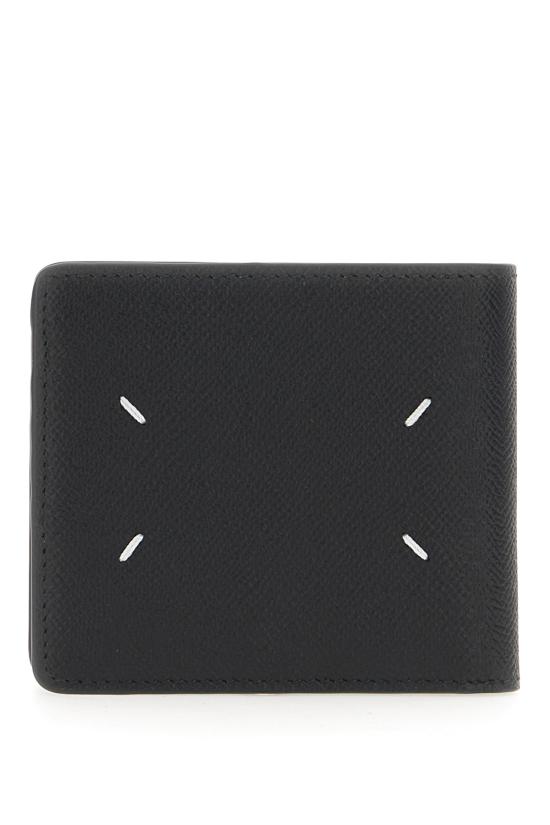 26FW 마르지엘라 4스티치 반지갑 SA1UI0016 P4745 T8013 BLACK DOM - MAISON MARGIELA