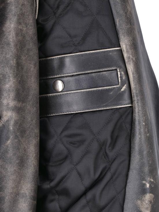 26FW 마르지엘라 바이커 자켓 S50AM0668 M07024 900 BLACK - MAISON MARGIELA