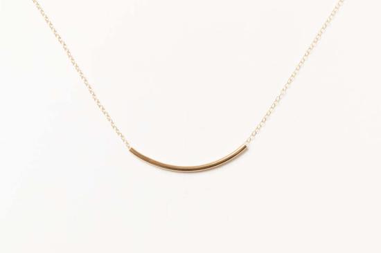  쉬나 마샬 주얼리 목걸이/팬던트 시나 마샬 주얼리 선셋 바 목걸이 (골드 필드) - SHEENA MARSHALL JEWELRY