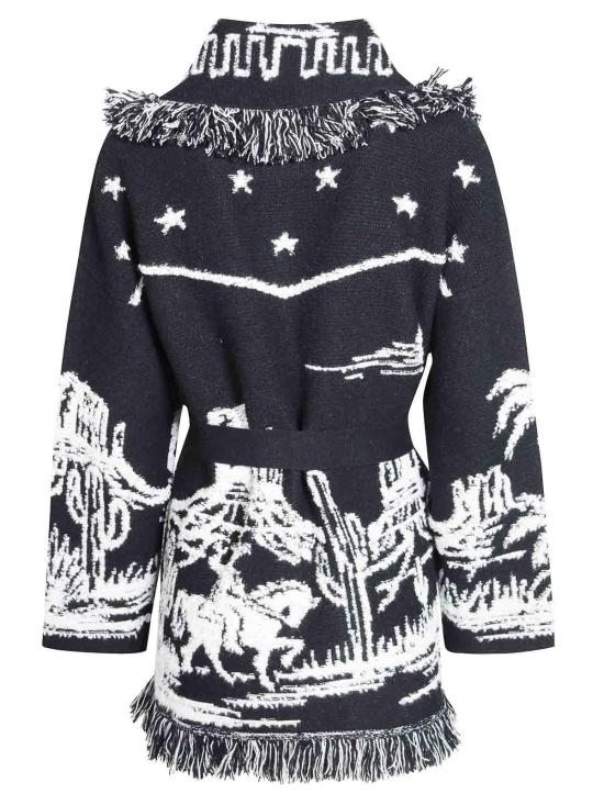 26FW 알라누이 가디건 LWHB064E26KNI0051004 Black - ALANUI