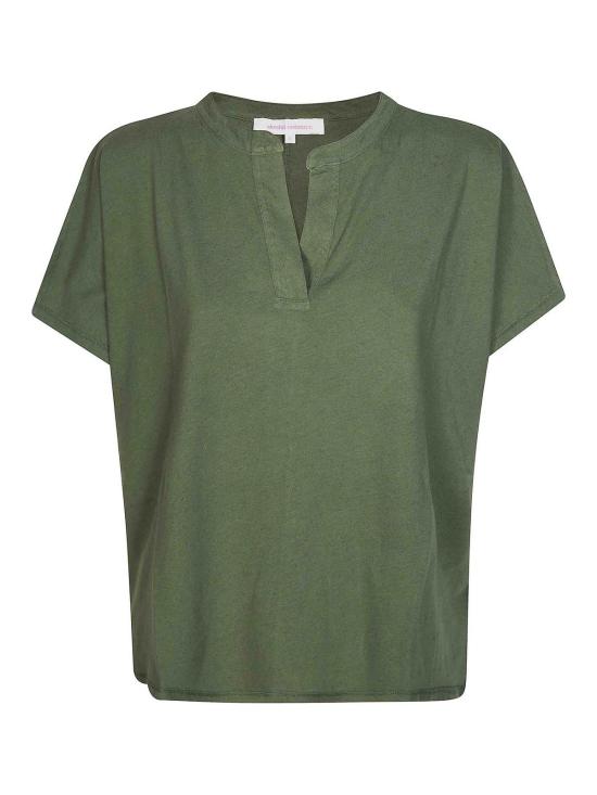 26SS 앱솔루트 캐시미어 폴로 티셔츠 AF8V000COP000KAKI GREEN