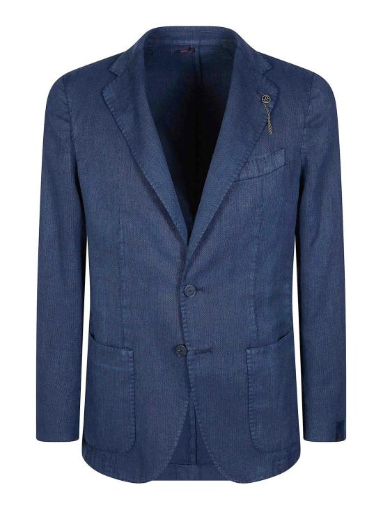 26SS 비아지오 산타니엘로 수트 자켓 GL797MFDS303278B BLUE