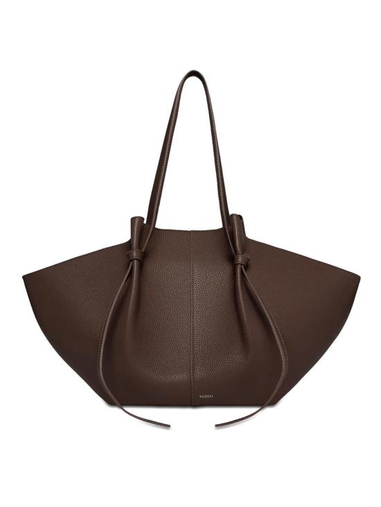 26FW 유제피 토트백 LARGEMOCHIPEBBLEESPRESSO BROWN