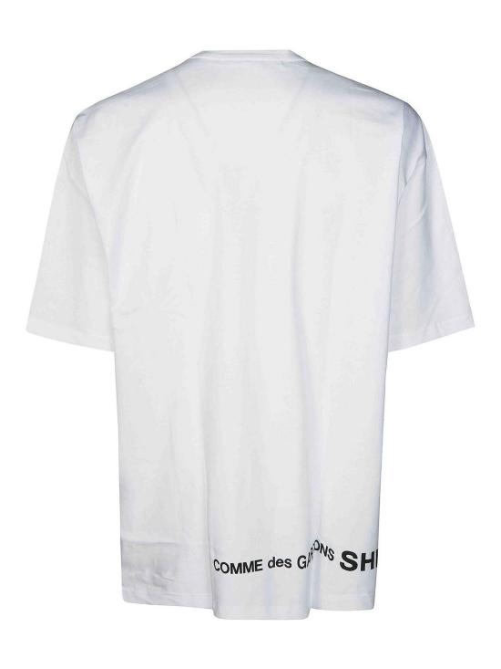 26SS 꼼데가르송 반팔 티셔츠 FQT0080513 WHITE - COMME DES GARCONS
