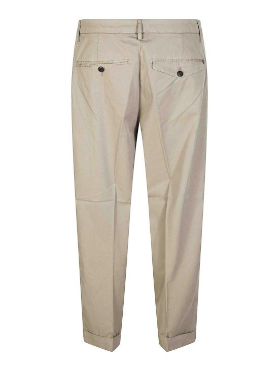 26SS 돈답 스트레이트 팬츠 UP658GSE046UPTD718 Beige - DONDUP