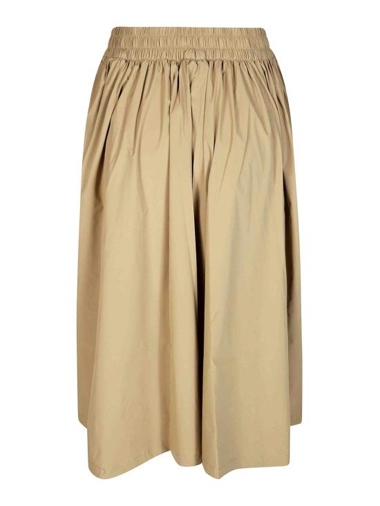 26SS 세이브더덕 미디 스커트 D22611WFINO2240051 BROWN - SAVE THE DUCK