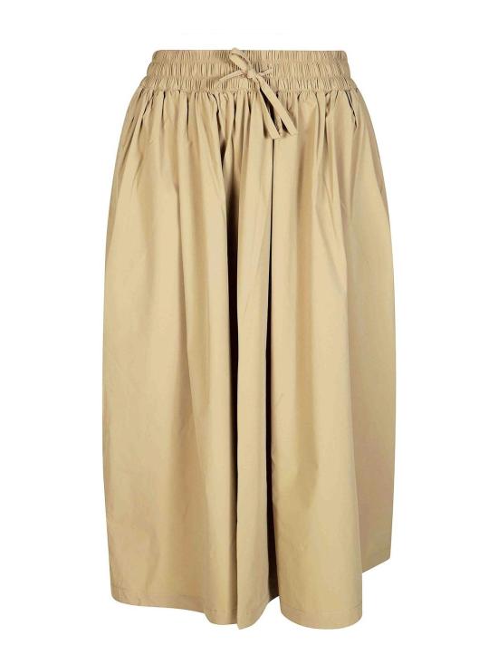 26SS 세이브더덕 미디 스커트 D22611WFINO2240051 BROWN