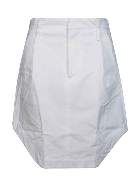 26SS 빅토리아 베컴 미디 스커트 1226WSK007287A1968 WHITE