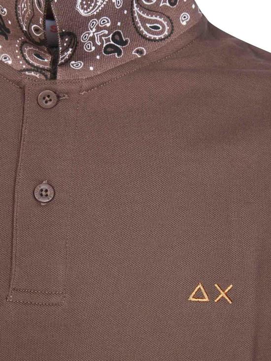 26SS 썬 68 폴로 티셔츠 A3611508 Brown - SUN 68