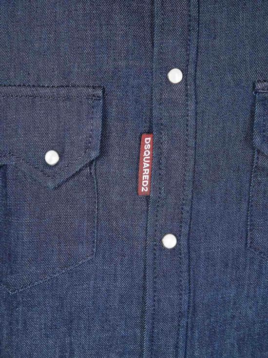 26SS 디스퀘어드2 셔츠 S74DM1025D30029470 Blue - DSQUARED2