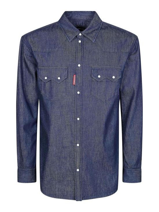 26SS 디스퀘어드2 셔츠 S74DM1025D30029470 Blue
