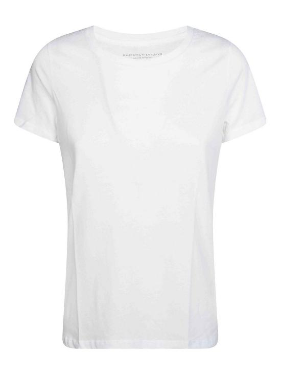 26SS 마제스틱필라쳐 반팔 티셔츠 E26M537FTS284001 WHITE