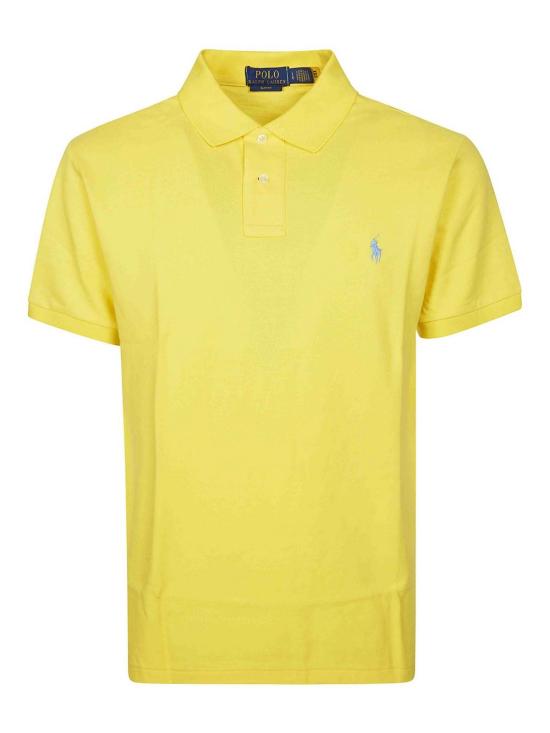 26SS 폴로 랄프로렌 폴로 티셔츠 710536856508SUNFISHYELLOW