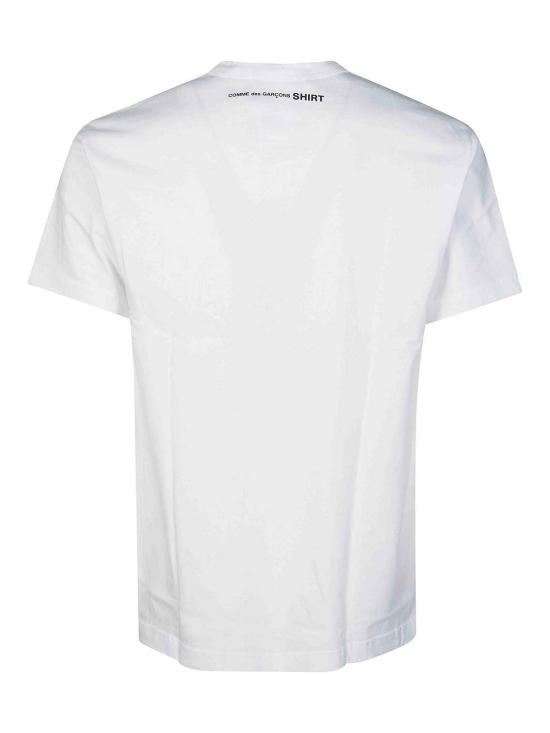 26SS 꼼데가르송 반팔 티셔츠 FQT0290511 WHITE - COMME DES GARCONS