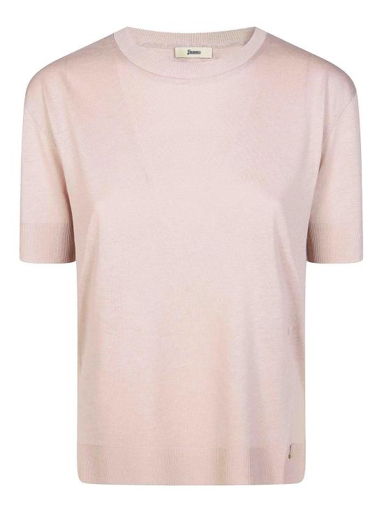 26SS 에르노 반팔 티셔츠 JG000223D520564035 PINK