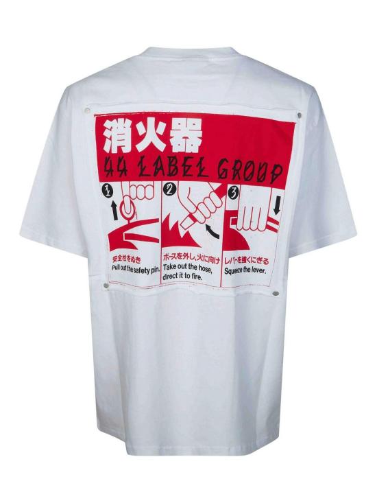 26SS 44레이블 셔츠 B0030556FA706P763OPTICALWHITE
