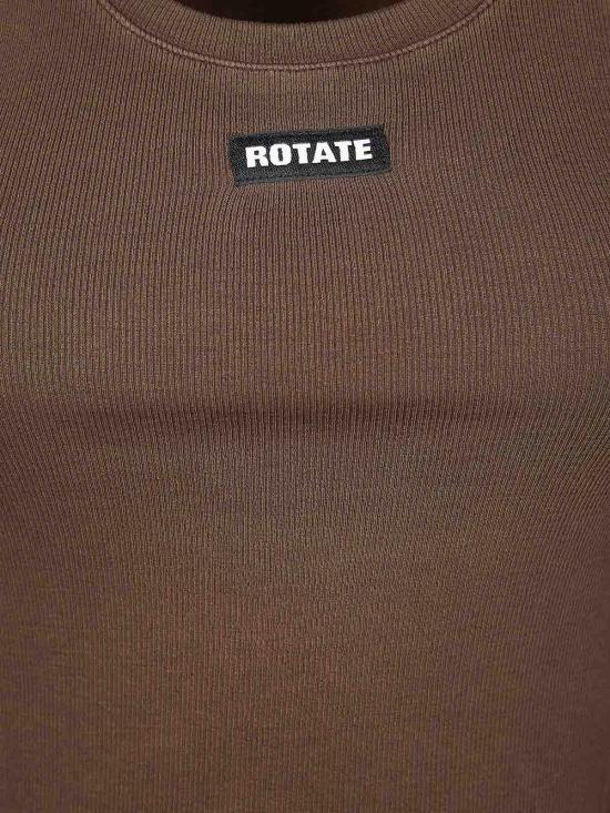 26SS 로테이트 바이 크리스텐슨 민소매 티셔츠 11537616671667 BROWN - ROTATE BY BIRGERCHRISTENSEN