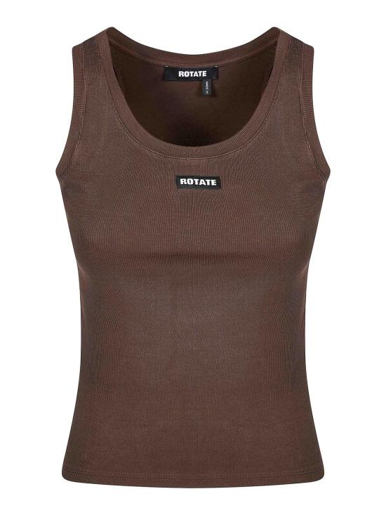 26SS 로테이트 바이 크리스텐슨 민소매 티셔츠 11537616671667 BROWN