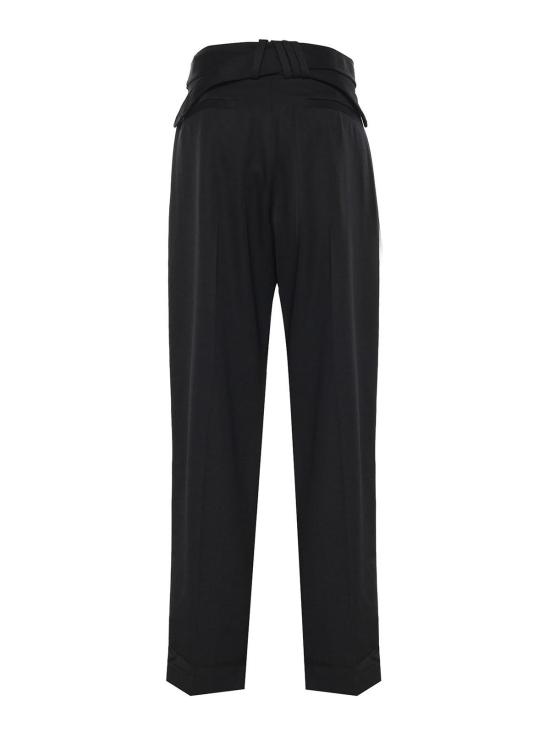 26SS 디 아티코 스트레이트 팬츠 260WCP00286WWW065AA100 Black - THE ATTICO