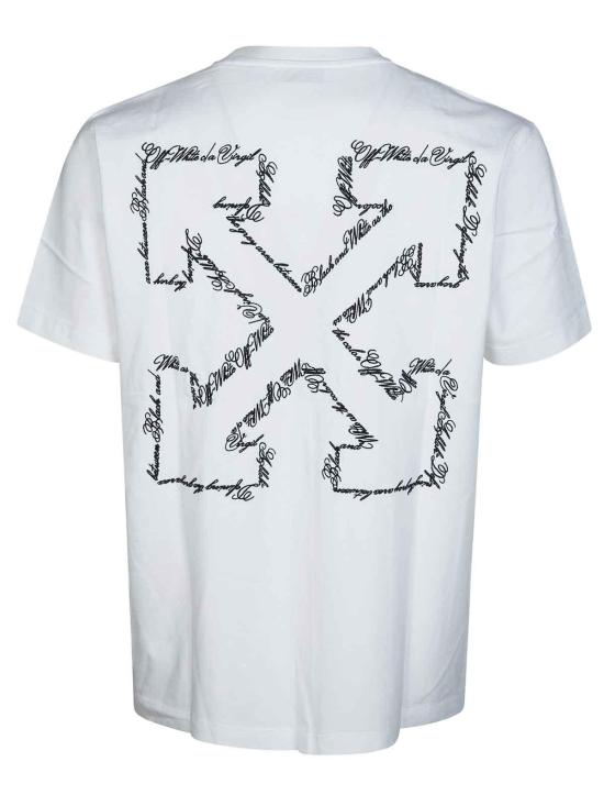 26SS 오프화이트 반팔 티셔츠 44MAA027S26J002100 White - OFF WHITE