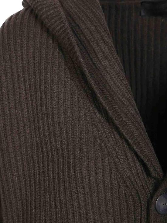 26FW 돈답 가디건 DT459M01029D002737 Brown - DONDUP