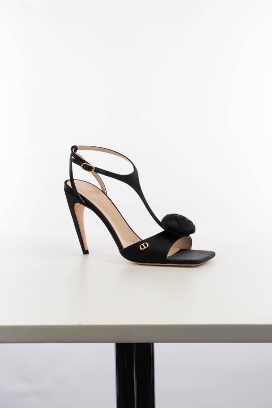 26FW 디올 샌들 KCO770SAT S900 BLACK - DIOR