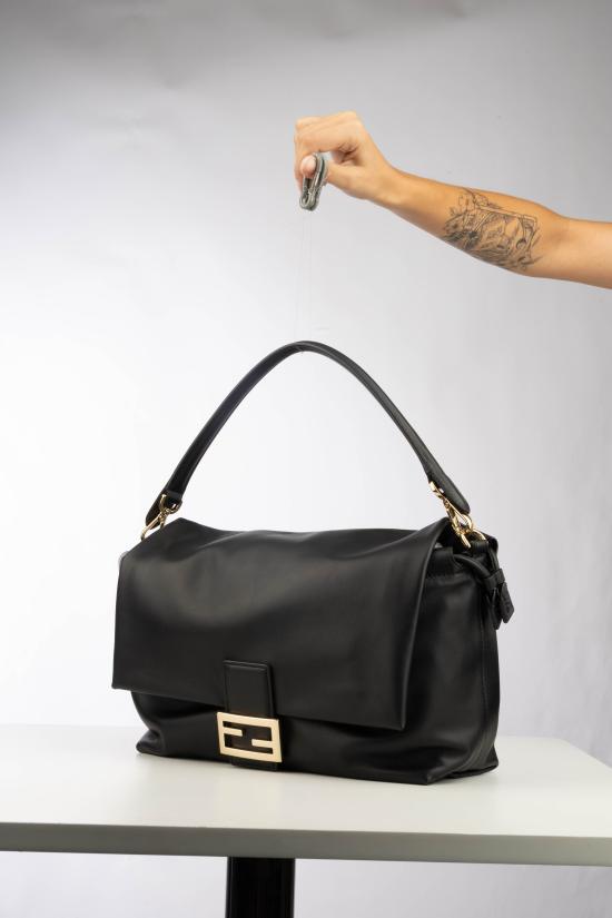 26FW 펜디 바게트 소프트 라지 백 8BR857B1ZK F0QA1 Nero - FENDI