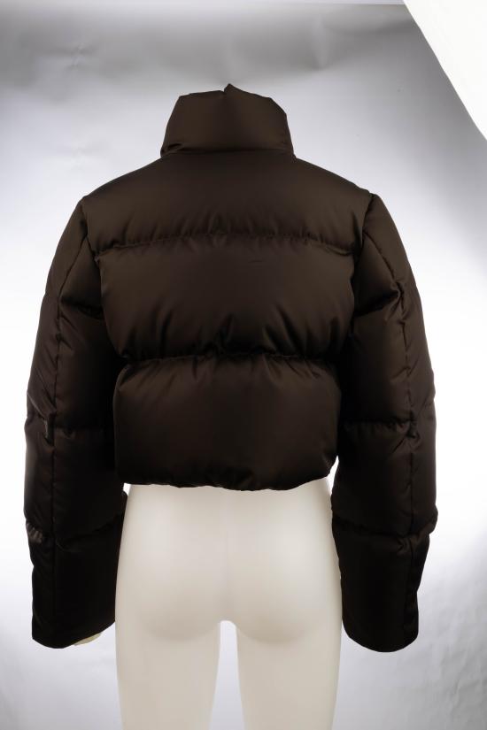 26FW 프라다 크롭 리나일론 다운 재킷 29D0561WQ8 F0324 CACAO - PRADA