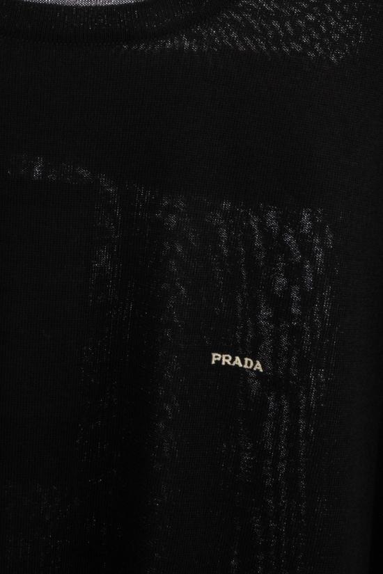 26FW 프라다 스웨터 UMF35218DY F0002 Nero - PRADA