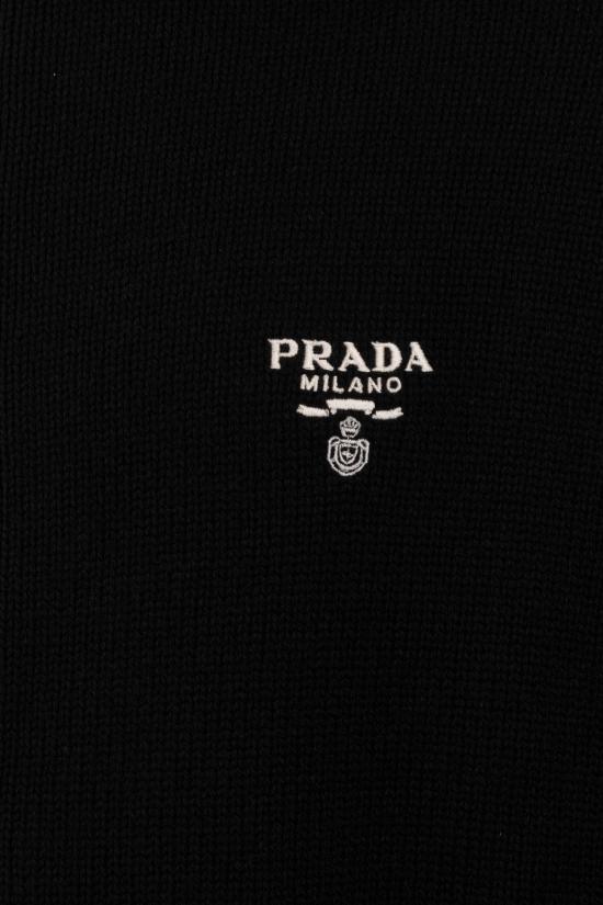 26FW 프라다 후드 티셔츠 UMG24511LM F0002 NERO - PRADA