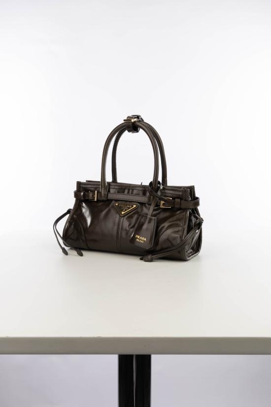 26FW 프라다 보니 스몰 핸드백 1BA486VOOM2CYR F05VJ Selva - PRADA
