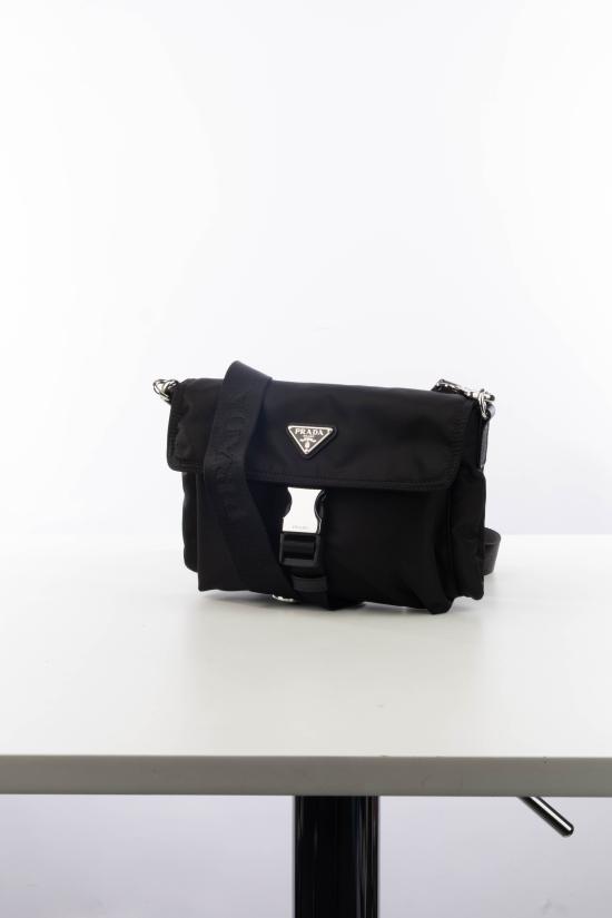 26FW 프라다 리나일론 크로스백 2ZT1012DMI F0002 Nero - PRADA