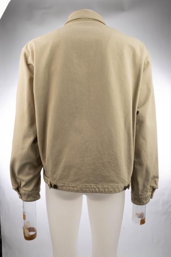 26FW 프라다 올드 데님 블루종 자켓 GEB3161954 F0630 SAND - PRADA