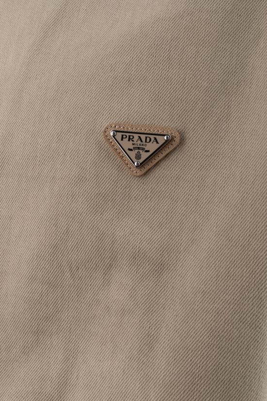 26FW 프라다 올드 데님 블루종 자켓 GEB3161954 F0630 SAND - PRADA