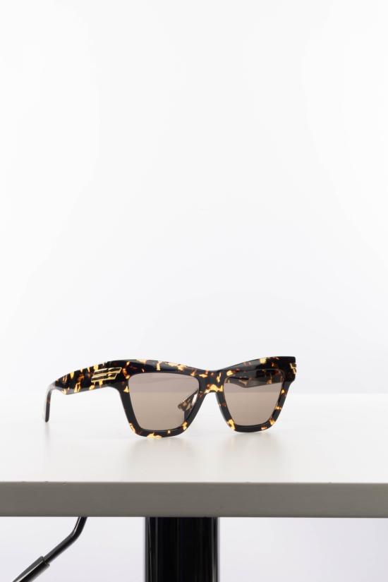 26FW 보테가베네타 선글라스 A0099XV2Q30 2819 Marrone - BOTTEGA VENETA