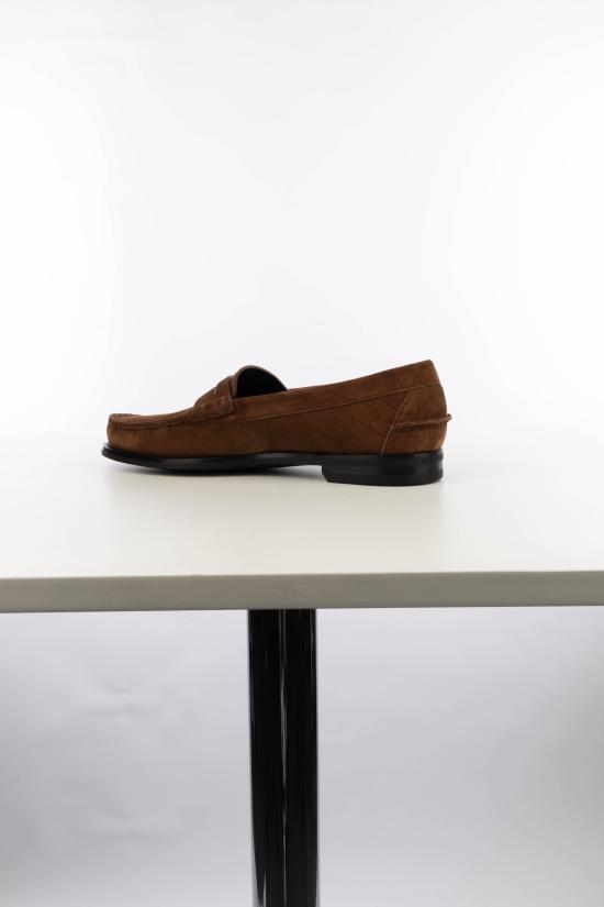 26FW 프라다 브러쉬드 레더 로퍼 2DB239FX000054 F0324 CACAO - PRADA
