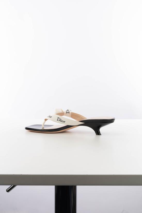 26FW 디올 드레스 슈즈 KCO684LEC S900 Nero - DIOR